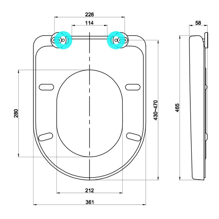 wrap over toilet seat