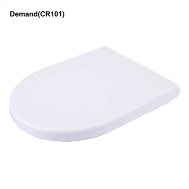 Thermoplast valkoinen D-muotoinen wc-istuin